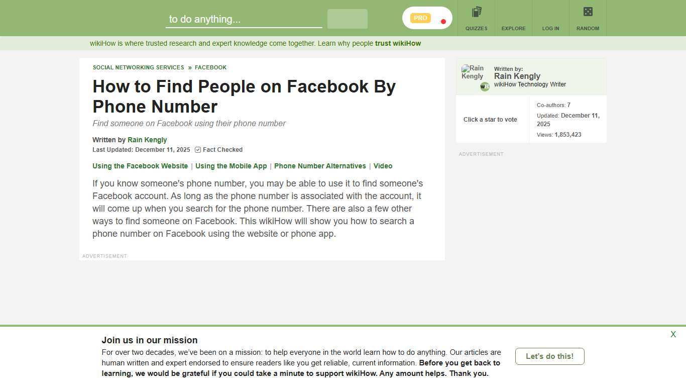 How to Search a Phone Number on Facebook: Desktop & Mobile